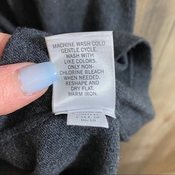 BANANA Republic Factory Angora Blend Gray Dress S - Picture 4 of 5